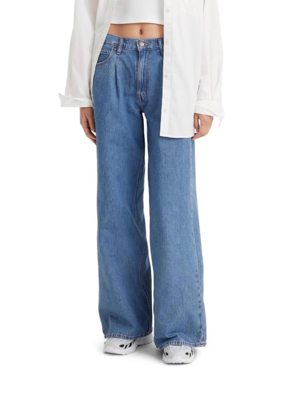 Levi's Baggy Dad Jeans Cause & Effect Women's Wide Leg $128 29” Inseam
